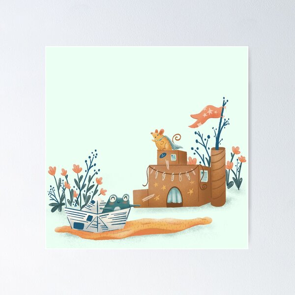 Item preview, Paper Boat designed and sold by K. Pastva Illustration.