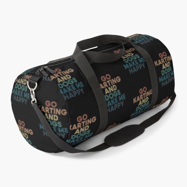 Item preview, Go Karting And Dogs Make Me Happy- Gift for Go Karting & Dogs Fans designed and sold by kindxinn.