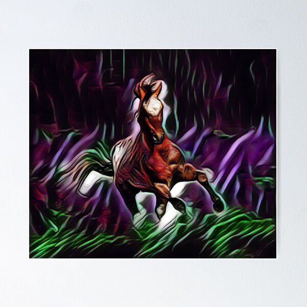 Item preview, Appaloosa Dream - purple and green designed and sold by No1Equestrian.