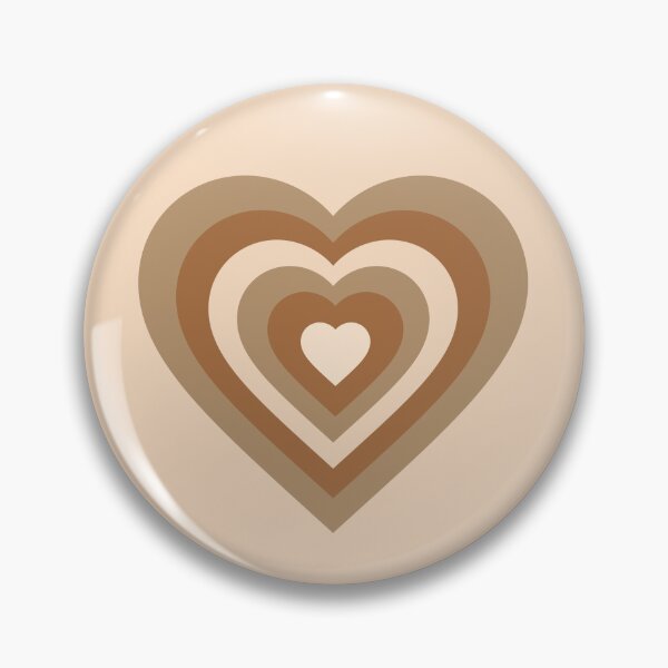 Item preview, Y2K Heart Brown designed and sold by tangelos.