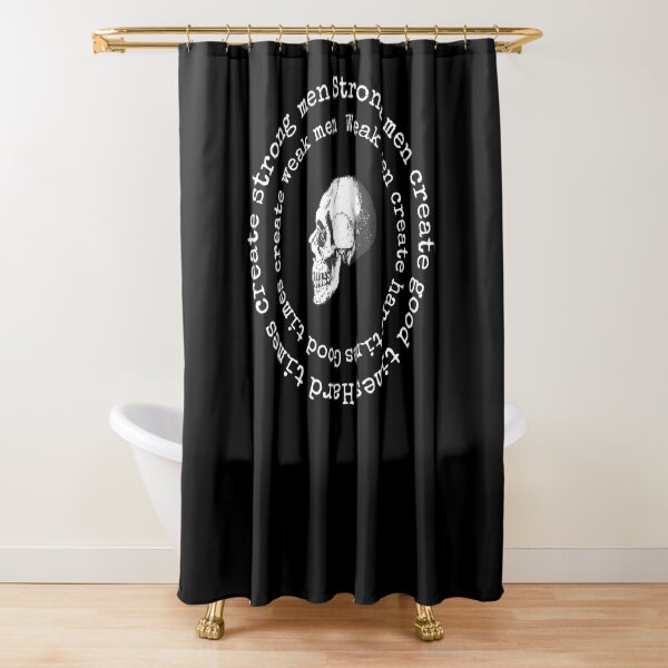Item preview, Strong men create good times (circle design) designed and sold by ManCardDesigns.