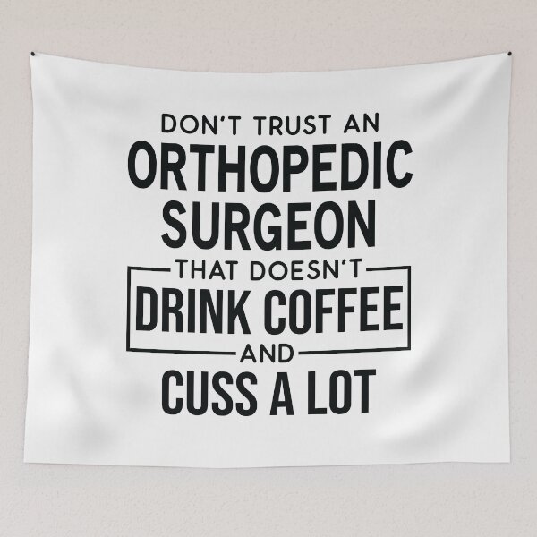Item preview, Funny Orthopedic Surgeon Cuss A Lot designed and sold by woodesigner.