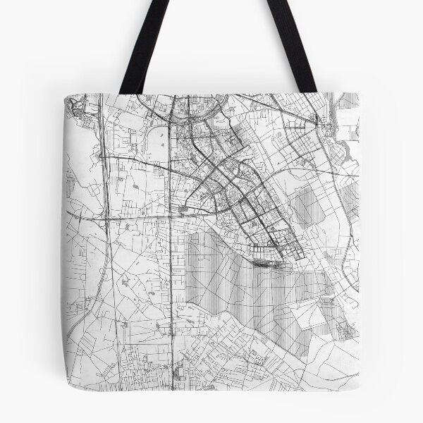Item preview, Ursynów Warszawa Map Line designed and sold by HubertRoguski.
