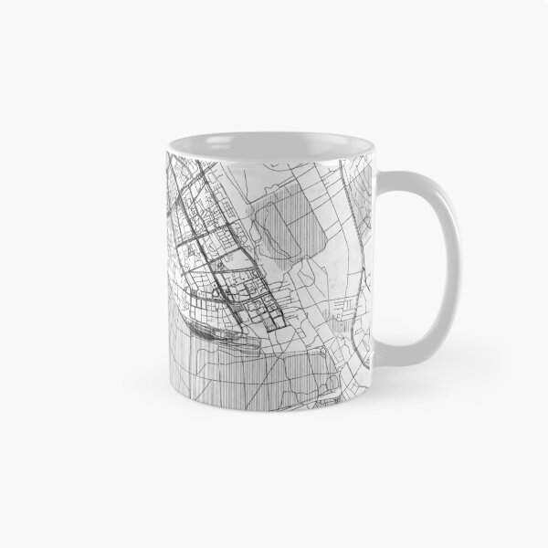 Item preview, Ursynów Warszawa Map Line designed and sold by HubertRoguski.
