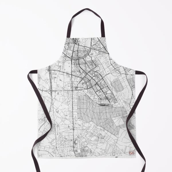 Item preview, Ursynów Warszawa Map Line designed and sold by HubertRoguski.