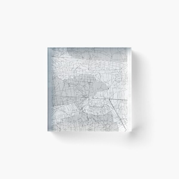 Item preview, Wesoła Warszawa Map Line designed and sold by HubertRoguski.