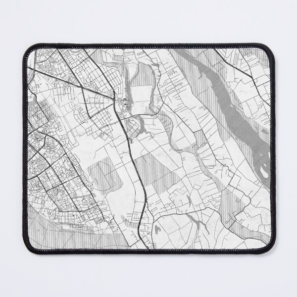 Item preview, Wilanów Warszawa Map Line designed and sold by HubertRoguski.