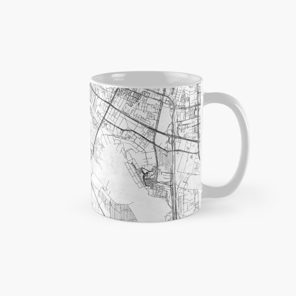 Item preview, Włochy Warszawa Map Line designed and sold by HubertRoguski.