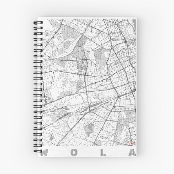 Item preview, Wola Warszawa Map Line designed and sold by HubertRoguski.
