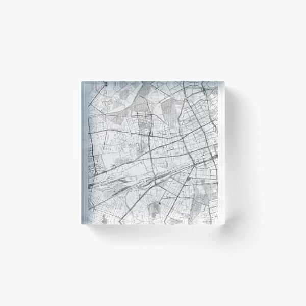 Item preview, Wola Warszawa Map Line designed and sold by HubertRoguski.