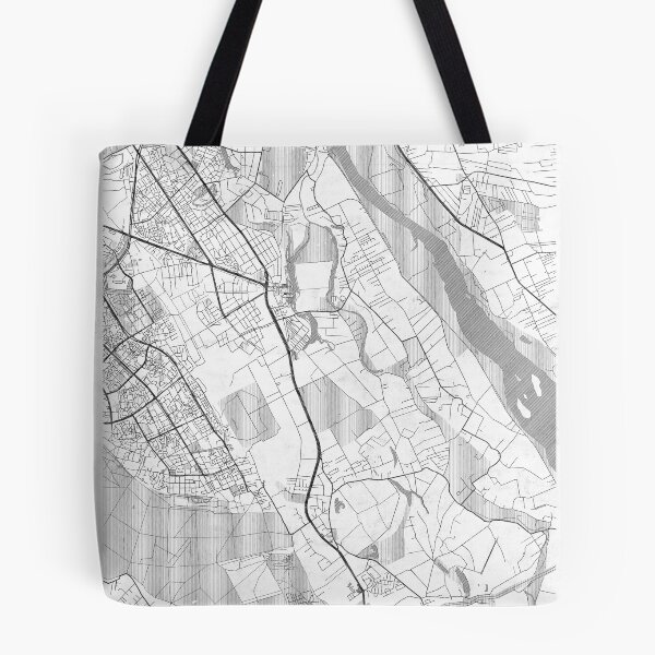 Item preview, Wilanów Warszawa Map Line designed and sold by HubertRoguski.