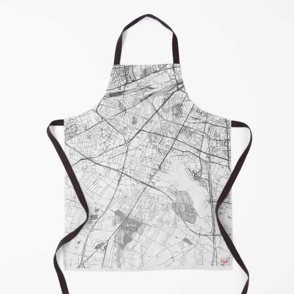 Item preview, Włochy Warszawa Map Line designed and sold by HubertRoguski.