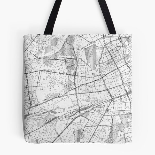 Item preview, Wola Warszawa Map Line designed and sold by HubertRoguski.