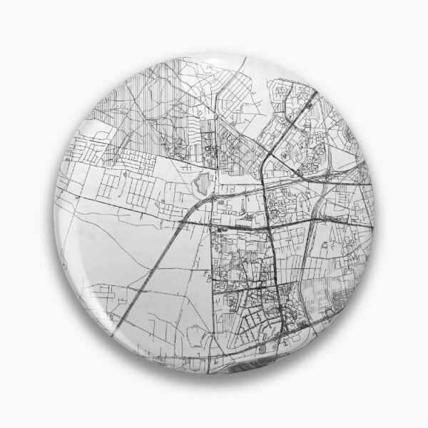 Item preview, Bemowo Warszawa Map Line designed and sold by HubertRoguski.