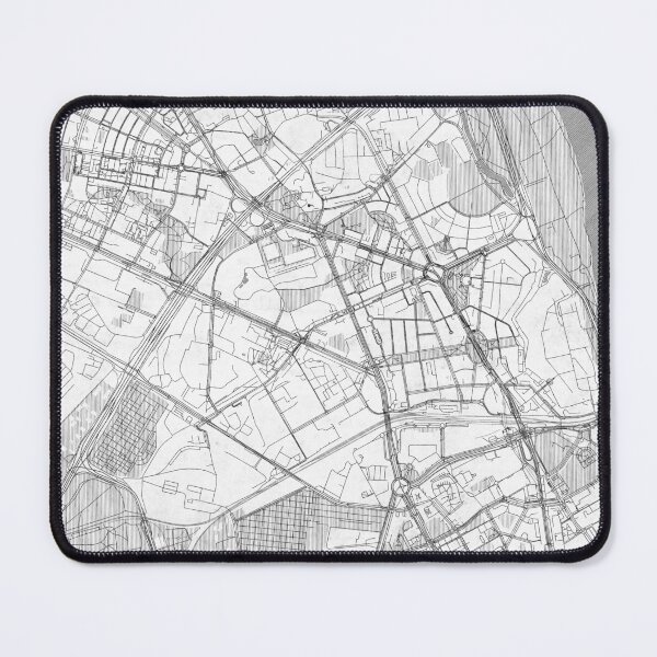 Item preview, Żoliborz Warszawa Map Line designed and sold by HubertRoguski.