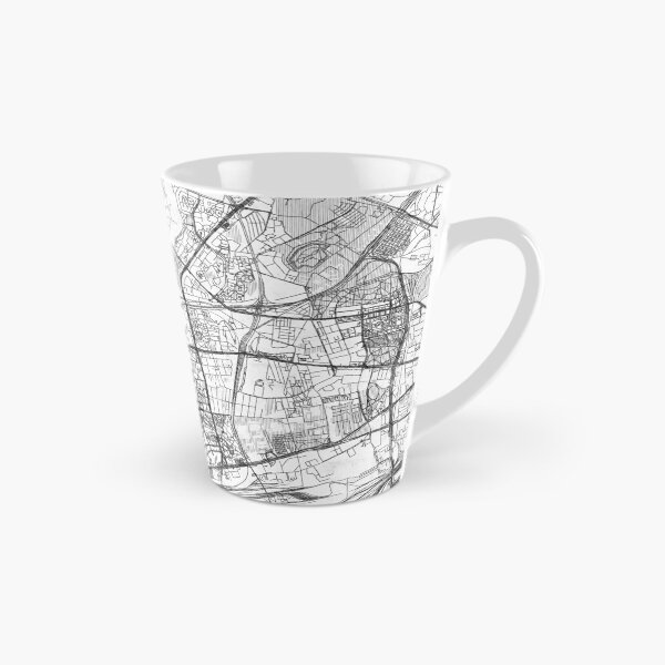 Item preview, Bemowo Warszawa Map Line designed and sold by HubertRoguski.