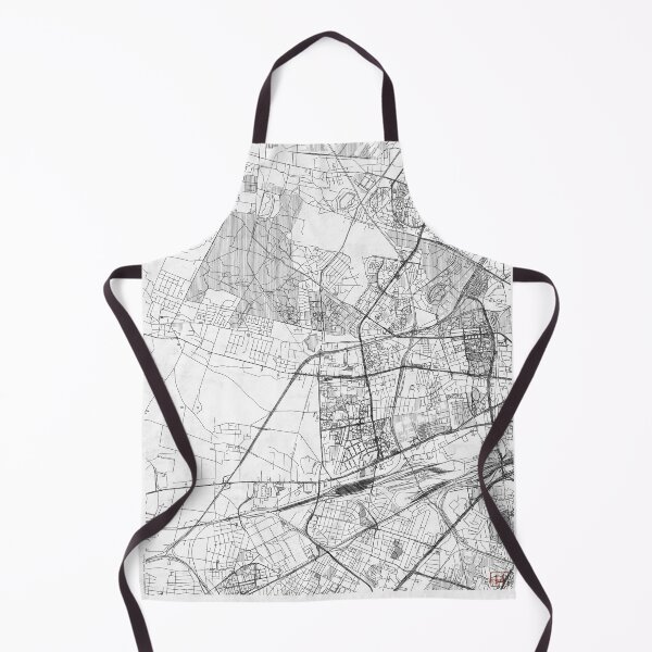 Item preview, Bemowo Warszawa Map Line designed and sold by HubertRoguski.