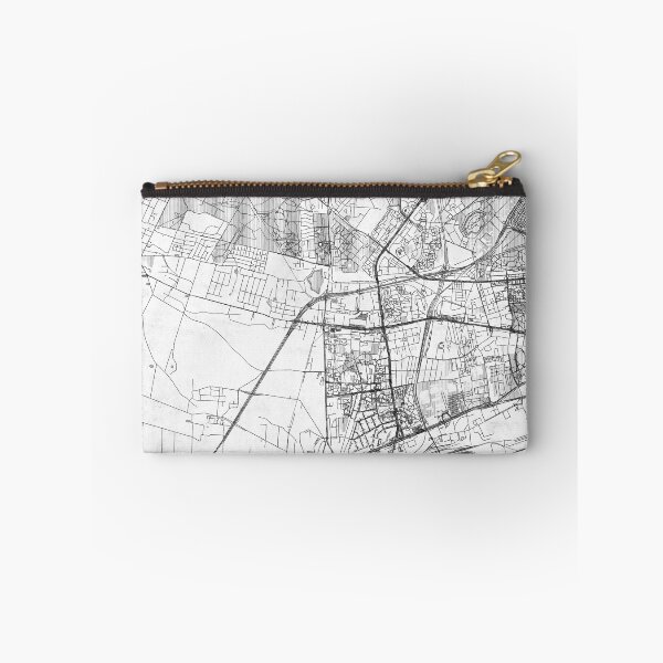 Item preview, Bemowo Warszawa Map Line designed and sold by HubertRoguski.