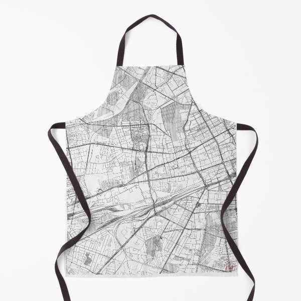 Item preview, Wola Warszawa Map Line designed and sold by HubertRoguski.