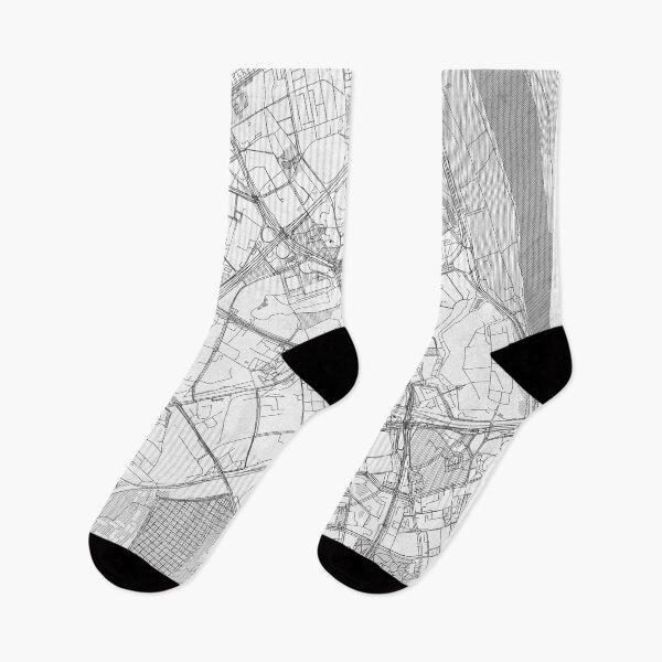 Item preview, Żoliborz Warszawa Map Line designed and sold by HubertRoguski.