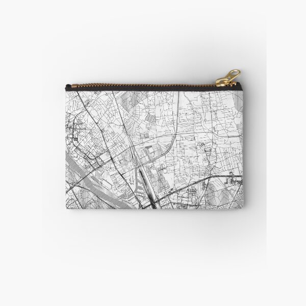 Item preview, Białołęka Warszawa Map Line designed and sold by HubertRoguski.