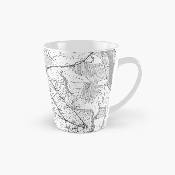 Item preview, Mokotów Warszawa Map Line designed and sold by HubertRoguski.