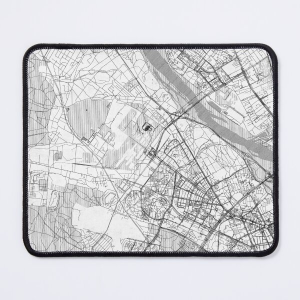 Item preview, Bielany Warszawa Map Line designed and sold by HubertRoguski.