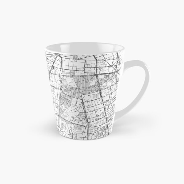 Item preview, Ochota Warszawa Map Line designed and sold by HubertRoguski.