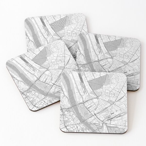 Item preview, Praga Północ Warszawa Map Line designed and sold by HubertRoguski.