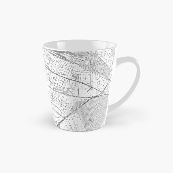 Item preview, Praga Południe Warszawa Map Line designed and sold by HubertRoguski.