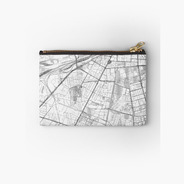 Item preview, Ochota Warszawa Map Line designed and sold by HubertRoguski.