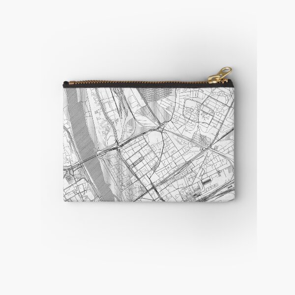 Item preview, Praga Północ Warszawa Map Line designed and sold by HubertRoguski.