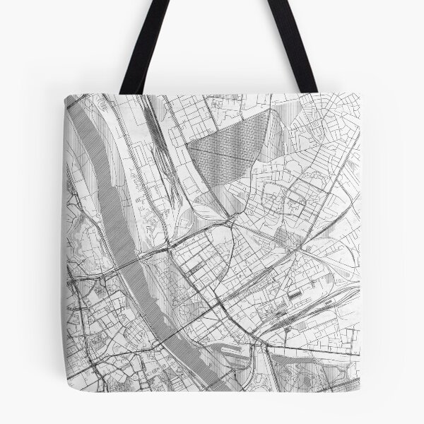 Item preview, Praga Północ Warszawa Map Line designed and sold by HubertRoguski.