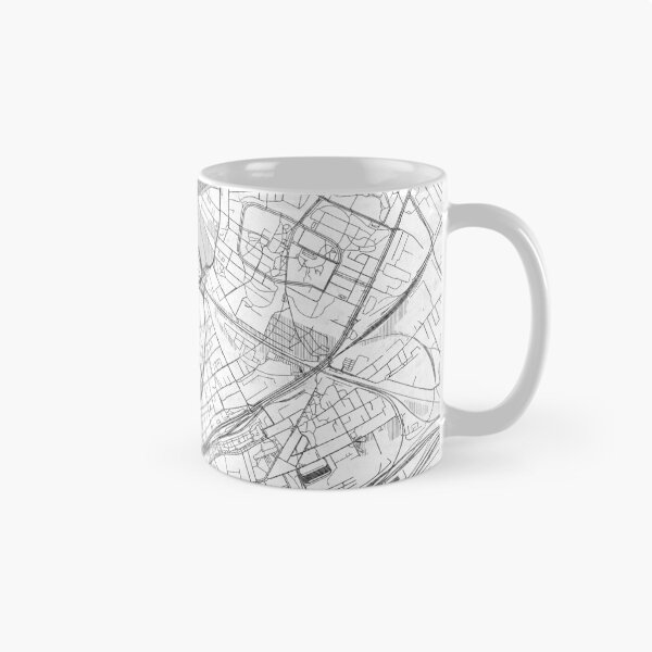Item preview, Praga Północ Warszawa Map Line designed and sold by HubertRoguski.