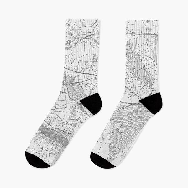 Item preview, Praga Południe Warszawa Map Line designed and sold by HubertRoguski.