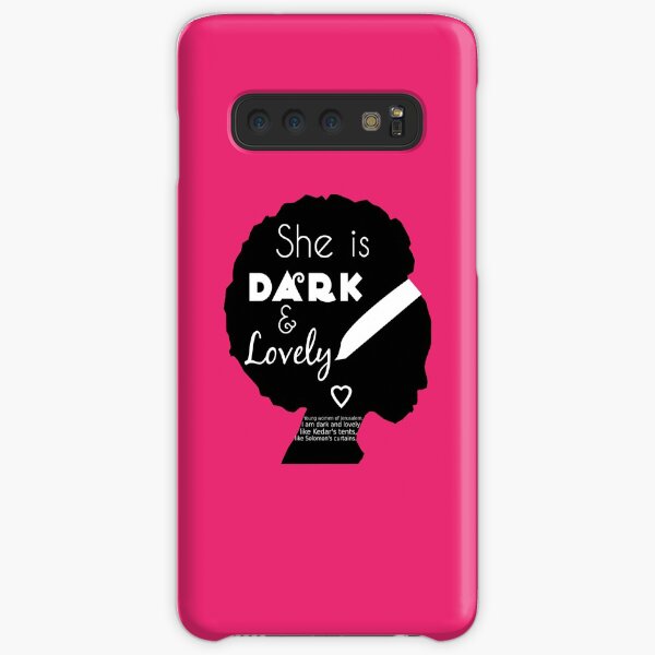 African American Woman With Scripture Samsung Galaxy Snap Case