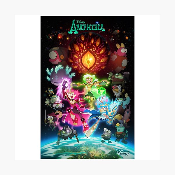 Item preview, Amphibia The Hardest Thing Finale Poster designed and sold by ArdorMeraki.
