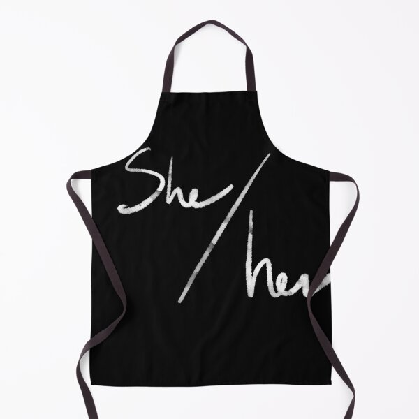 Item preview, She/her (white) designed and sold by Alex Tal.
