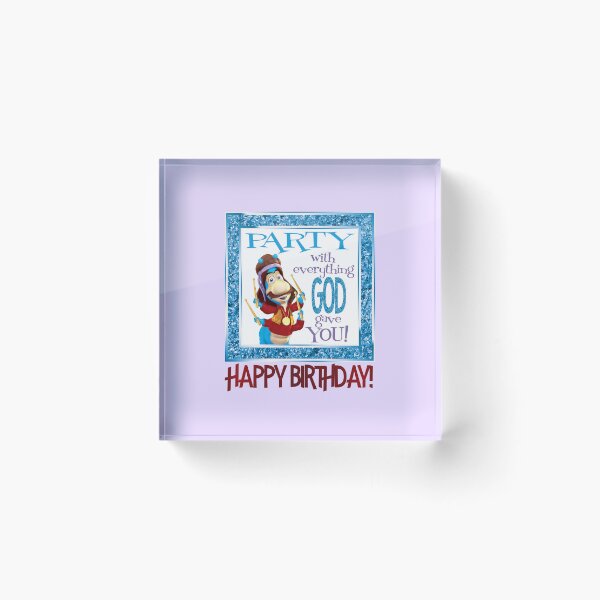 Item preview, Veggie Birthday Party!  Light Purple Background designed and sold by PawsitiveMum.