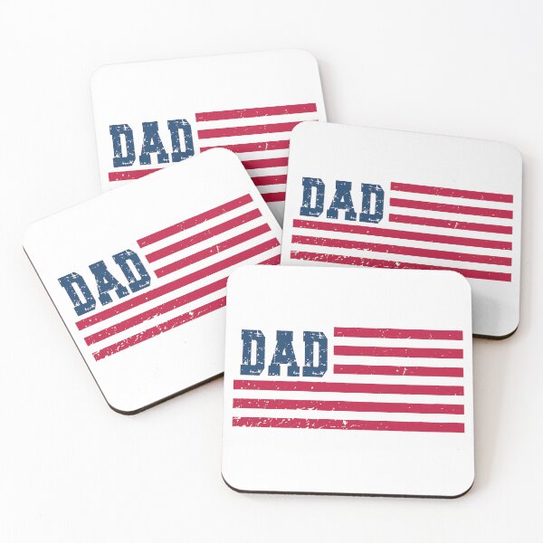 Item preview, Patriotic Dad Gift Vintage USA  American Flag  designed and sold by StudioTina.