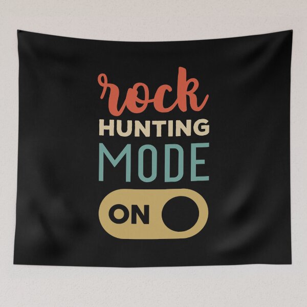Item preview, Modo de caza de rocas activado - Caza de rocas divertida Rockhounding designed and sold by T-shirt For You.