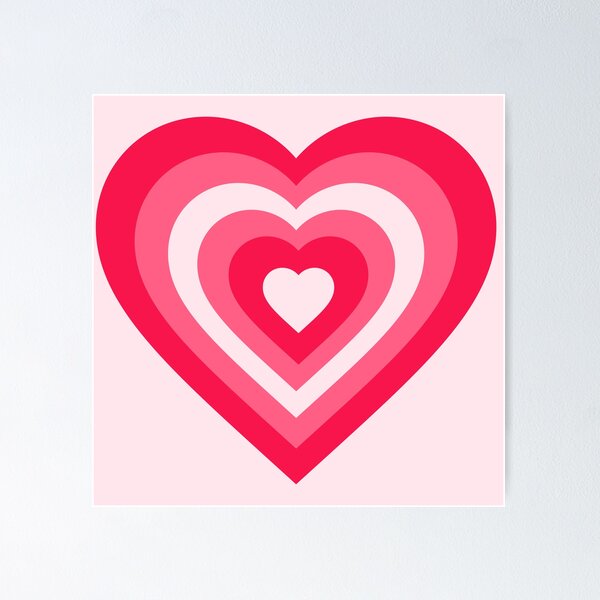 Item preview, Y2K Heart Bright Red designed and sold by tangelos.