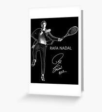 Handsome Rafa Greeting Card