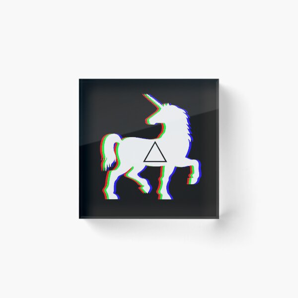 Item preview, Stereoscopic Unicorn designed and sold by LostHerMarbles.