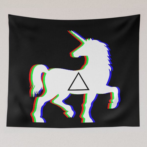 Item preview, Stereoscopic Unicorn designed and sold by LostHerMarbles.