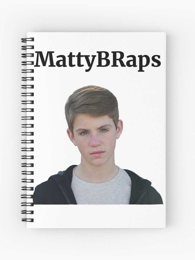 Mattybraps Spiral Notebook By Shirtdude13 Redbubble
