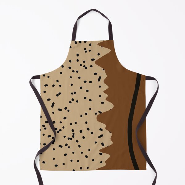 Item preview, Warm Toned Dots Boho Abstract Shapes  Design designed and sold by zedonee.