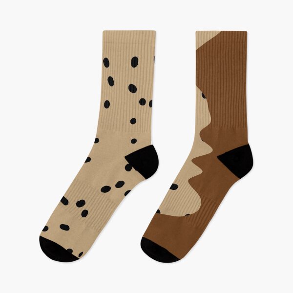 Item preview, Warm Toned Dots Boho Abstract Shapes  Design designed and sold by zedonee.