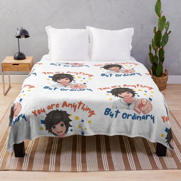 Item preview, Inspirational Anime Boy | You are Anything but Ordinary | Inspirational Anime Text designed and sold by BBMarioni.