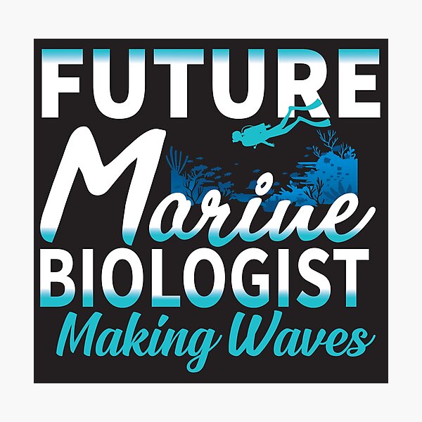 Item preview,  future marine biologist making waves designed and sold by pat227jc.